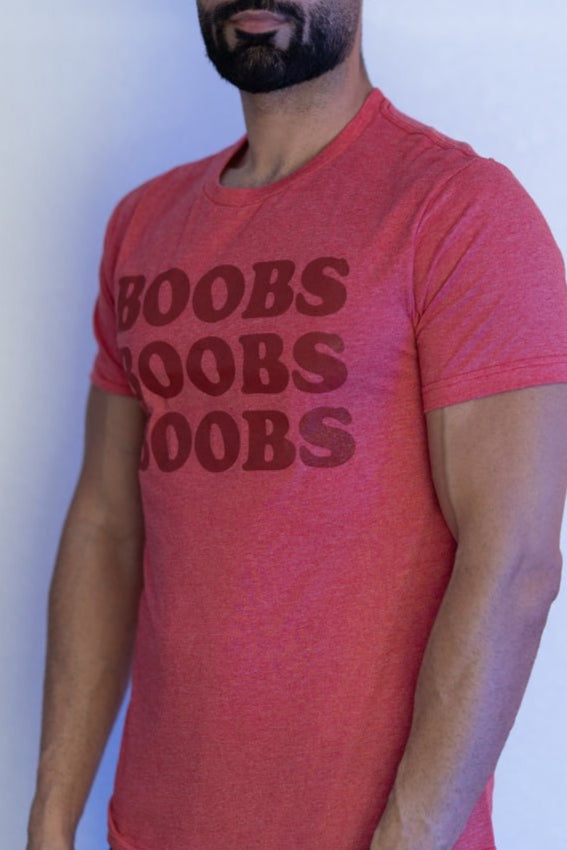 READY TO SHIP-Boobs, Boobs, Boobs Graphic Tee