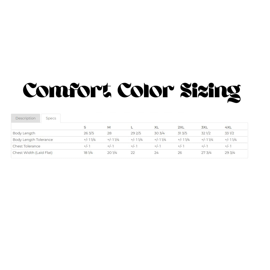 READY TO SHIP-Comfort Color Dark Grey