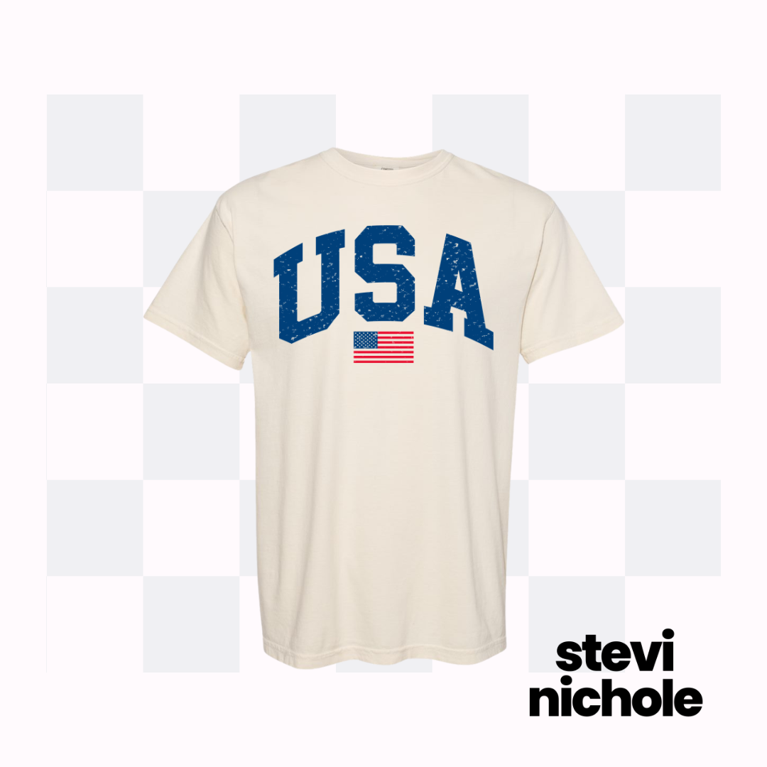 Solid USA Comfort Color Adult Tee (Copy)