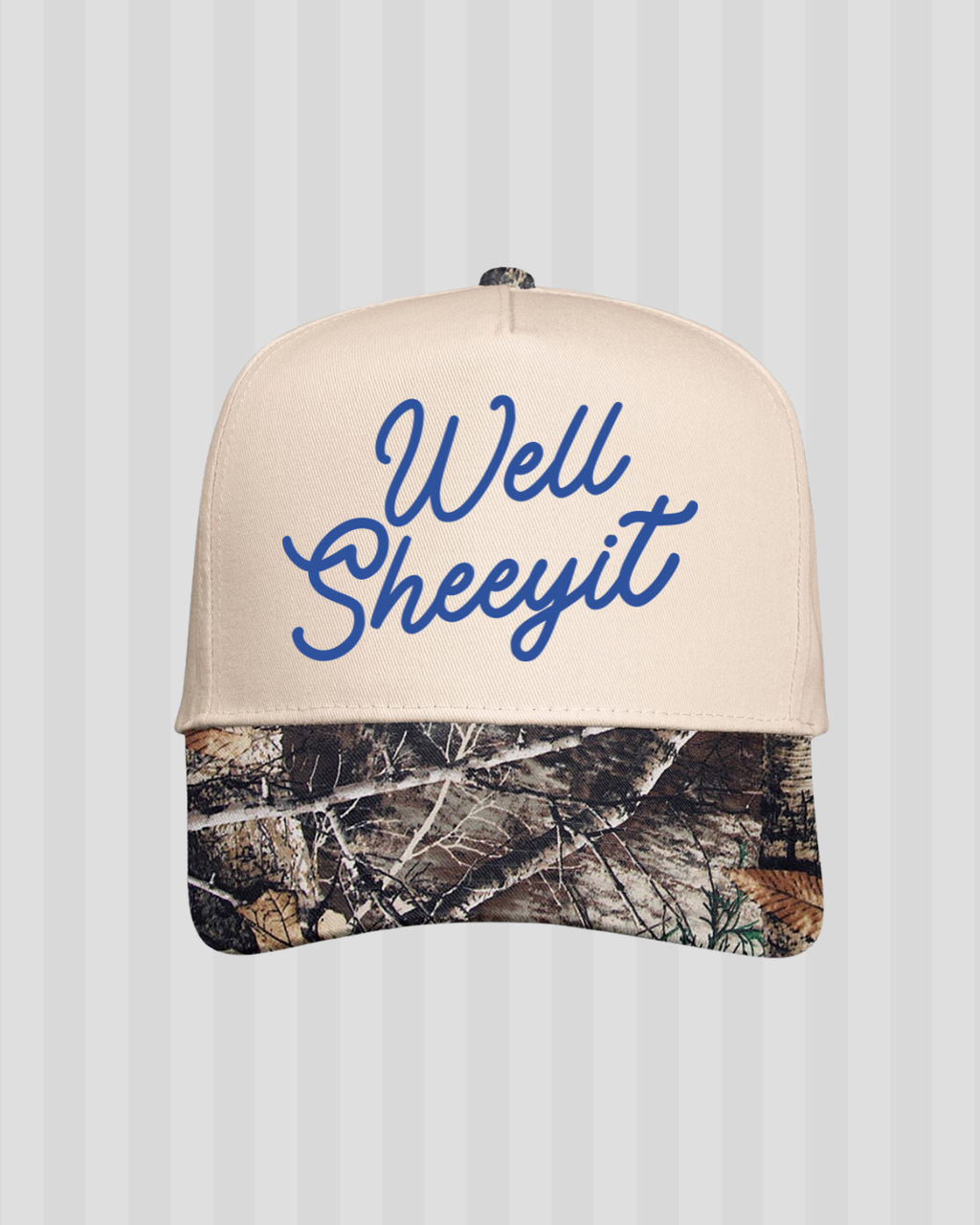 Well Sheeyit Five-Panel Twill Cap