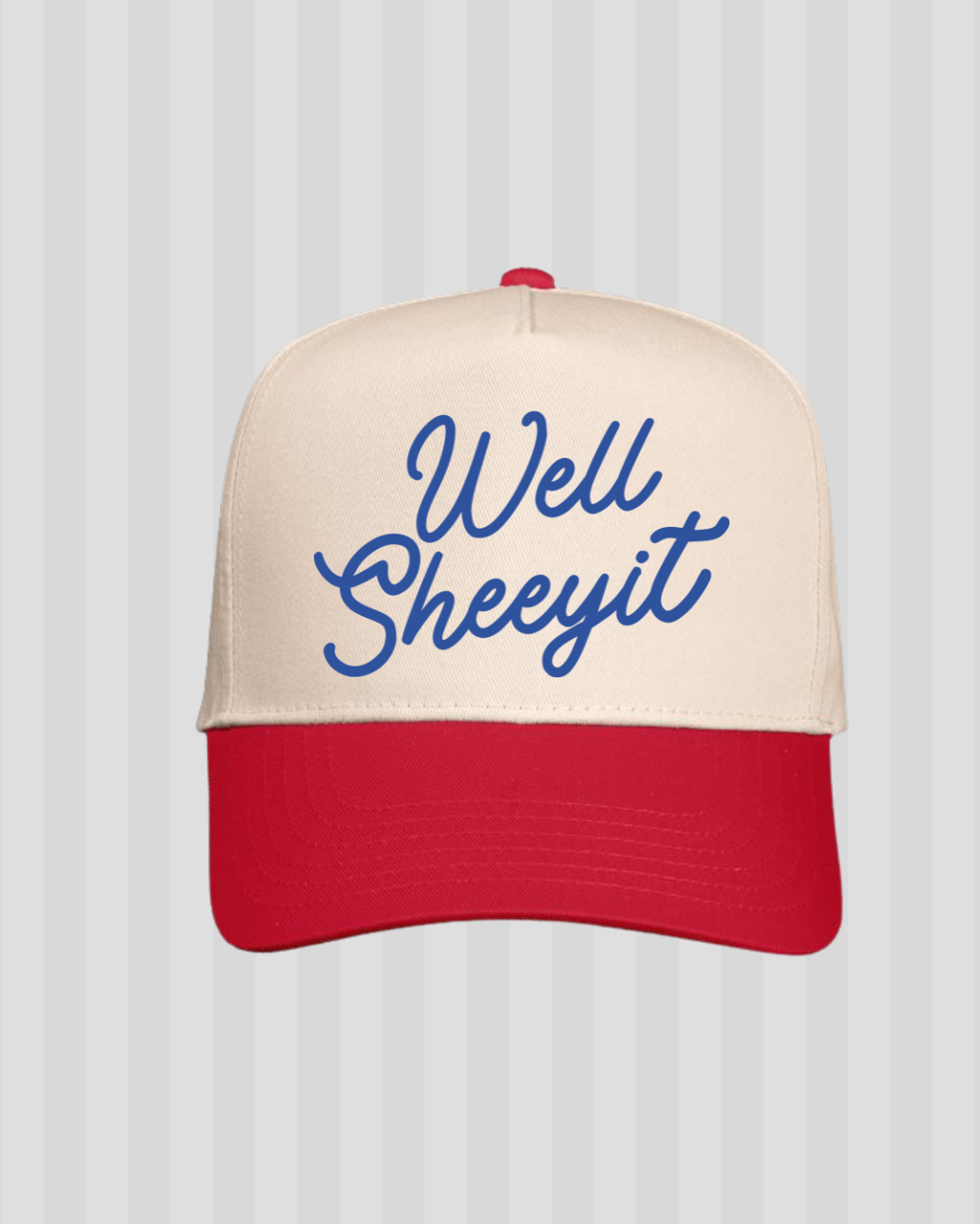 Well Sheeyit Five-Panel Twill Cap