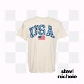 Check USA Comfort Color Adult Tee