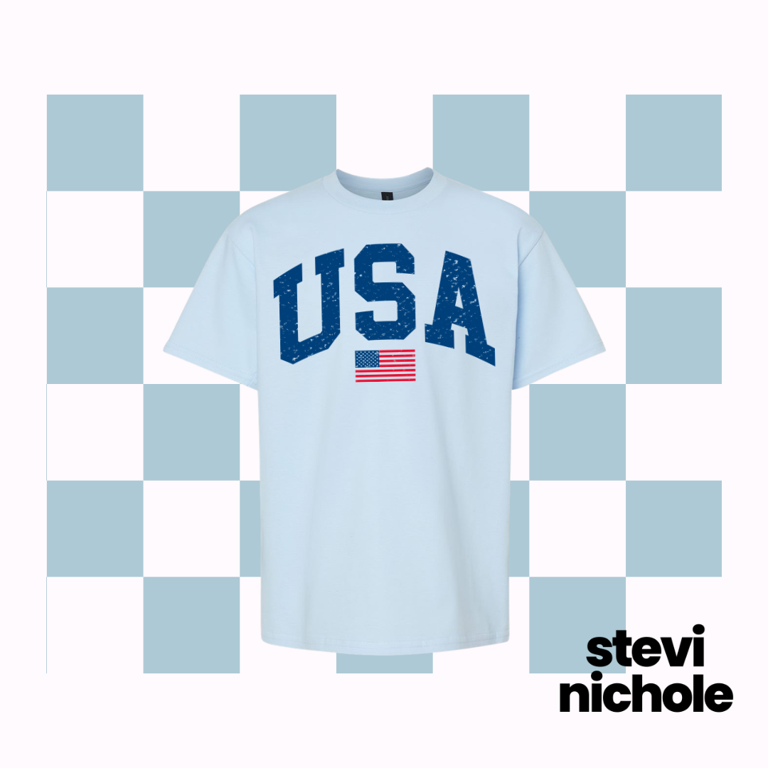 Solid USA Comfort Color Adult Tee (Copy)