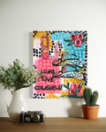 Long Live Cowgirls – Original Mixed Media Canvas