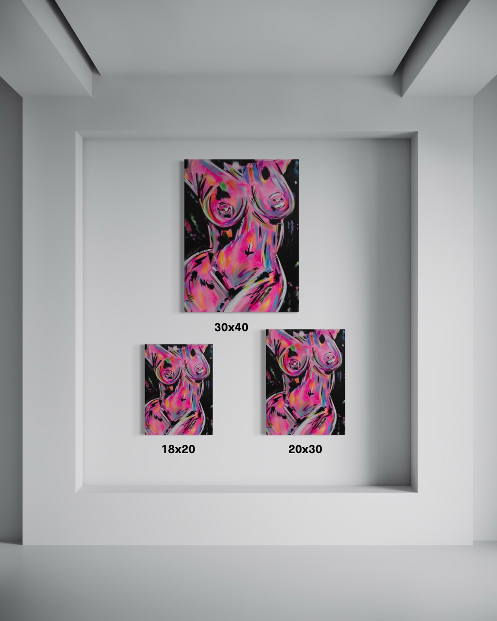 custom body portrait