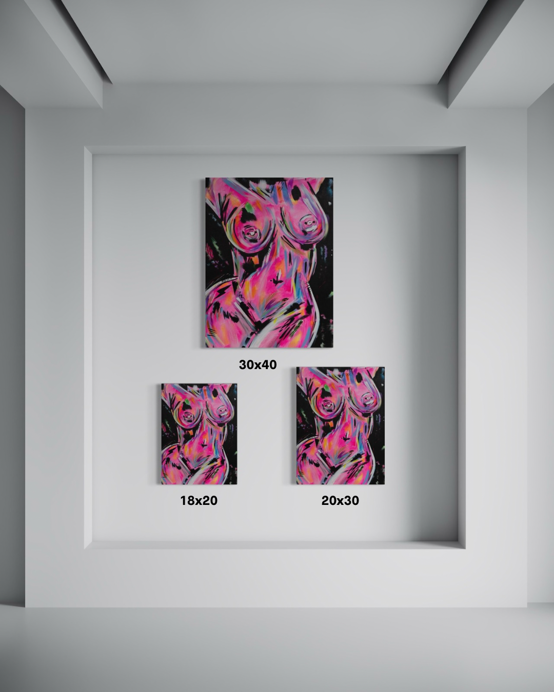 custom body portrait