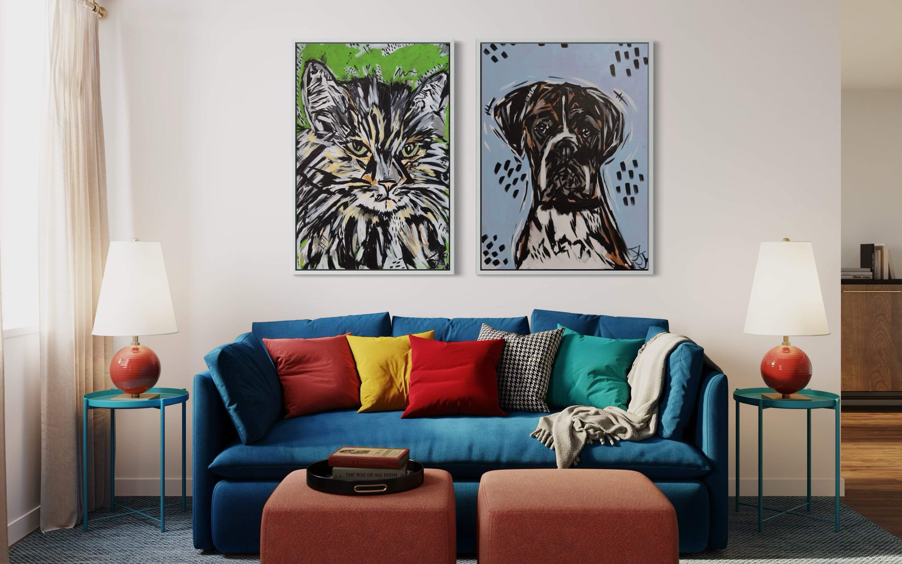 Custom Pet Portrait – Stevi Nichole Art