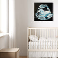 Custom Abstract Ultrasound Painting - Commissioned Artwork