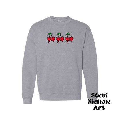 Boobsx3 Cherry Gildan Sweatshirt