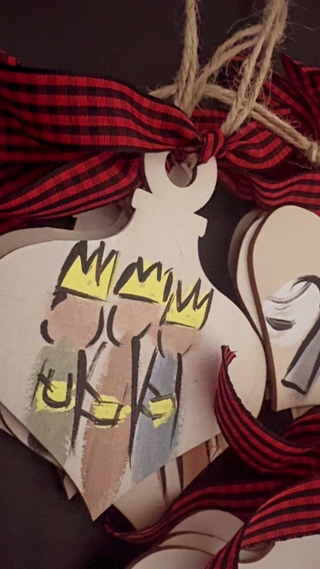 nativity ornament set of 4 -RTS