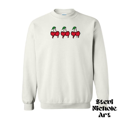 Boobsx3 Cherry Gildan Sweatshirt
